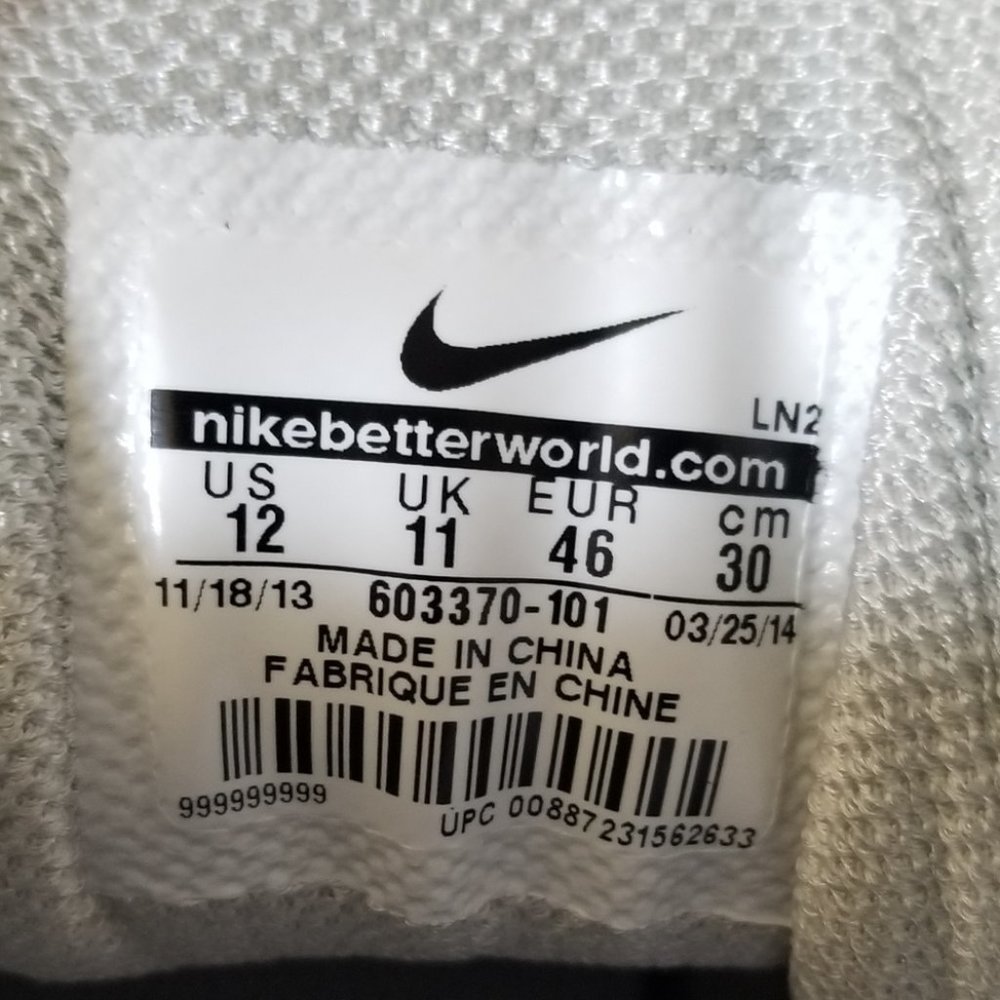 Nike Zoom Code Elite Cleats New! Size 12 - Picture 12 of 12
